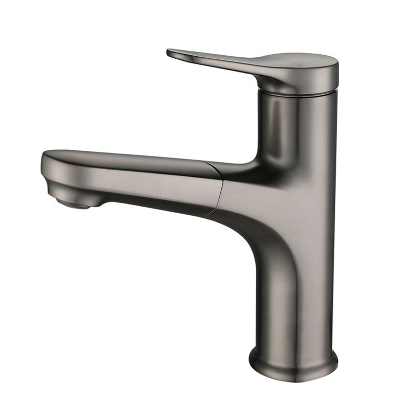 Industrial Bathroom Vessel Faucet Brass Lever Handles Swivel Spout Sink Faucet