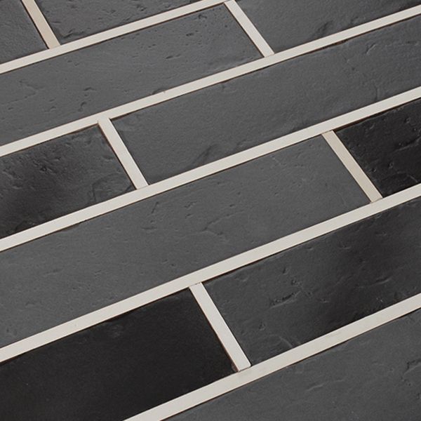 Gray Grid Mosaic Wall & Floor Tile Rectangular Outdoor Floor Tile