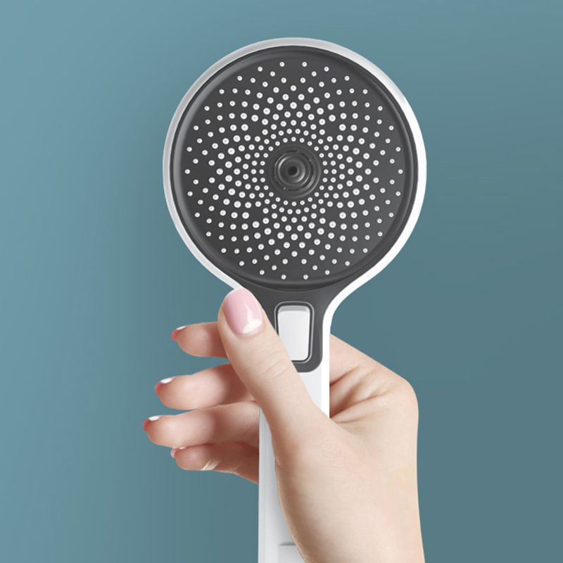 Contemporary Shower Head Color Block Square and Round Handheld Shower Head