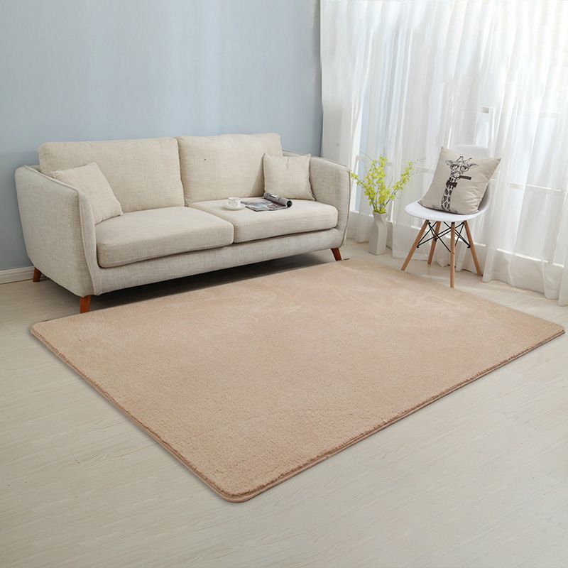 Modern Indoor Rug Polyester Washable Rug Non-Slip Area Rug for Living Room