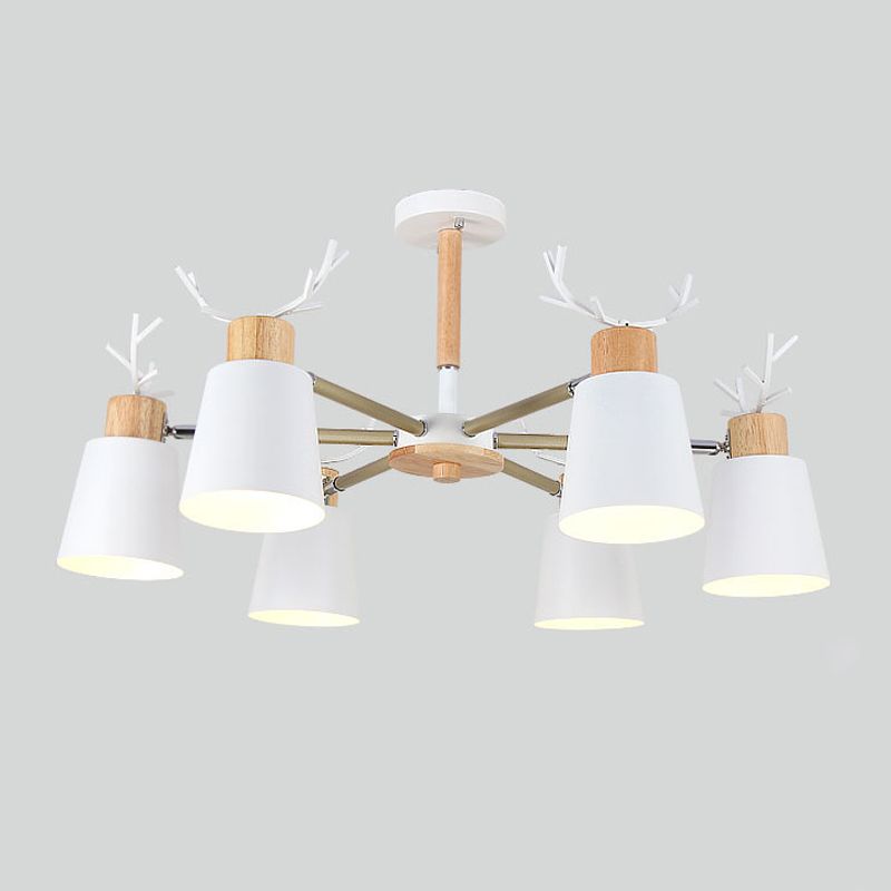 Multi Light Unique Hanging Chandelier Modern Style Metal Hanging Lighting for Living Room