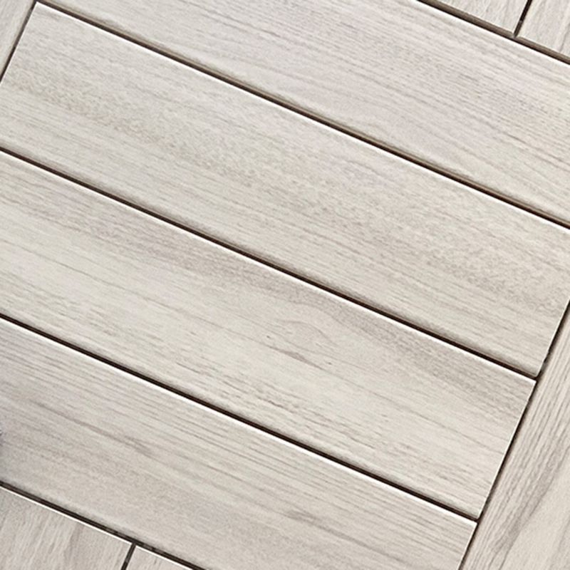 Floor Patio Square Stripe Composite Water-resistant Deck Plank