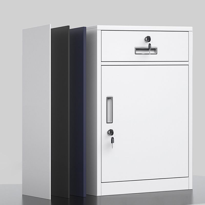 Vertical Filing Cabinet Contemporary Steel Fire-Resistant File Cabinet