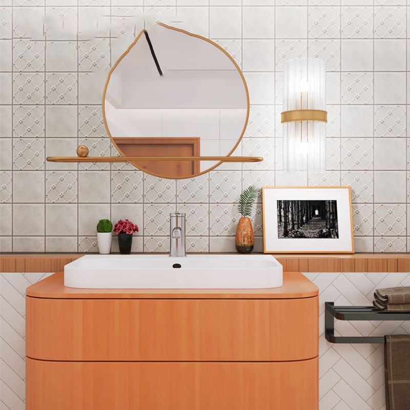 Modern Style Waterproof Wall Tile 3D Texture Straight Edge Square Wall Tile