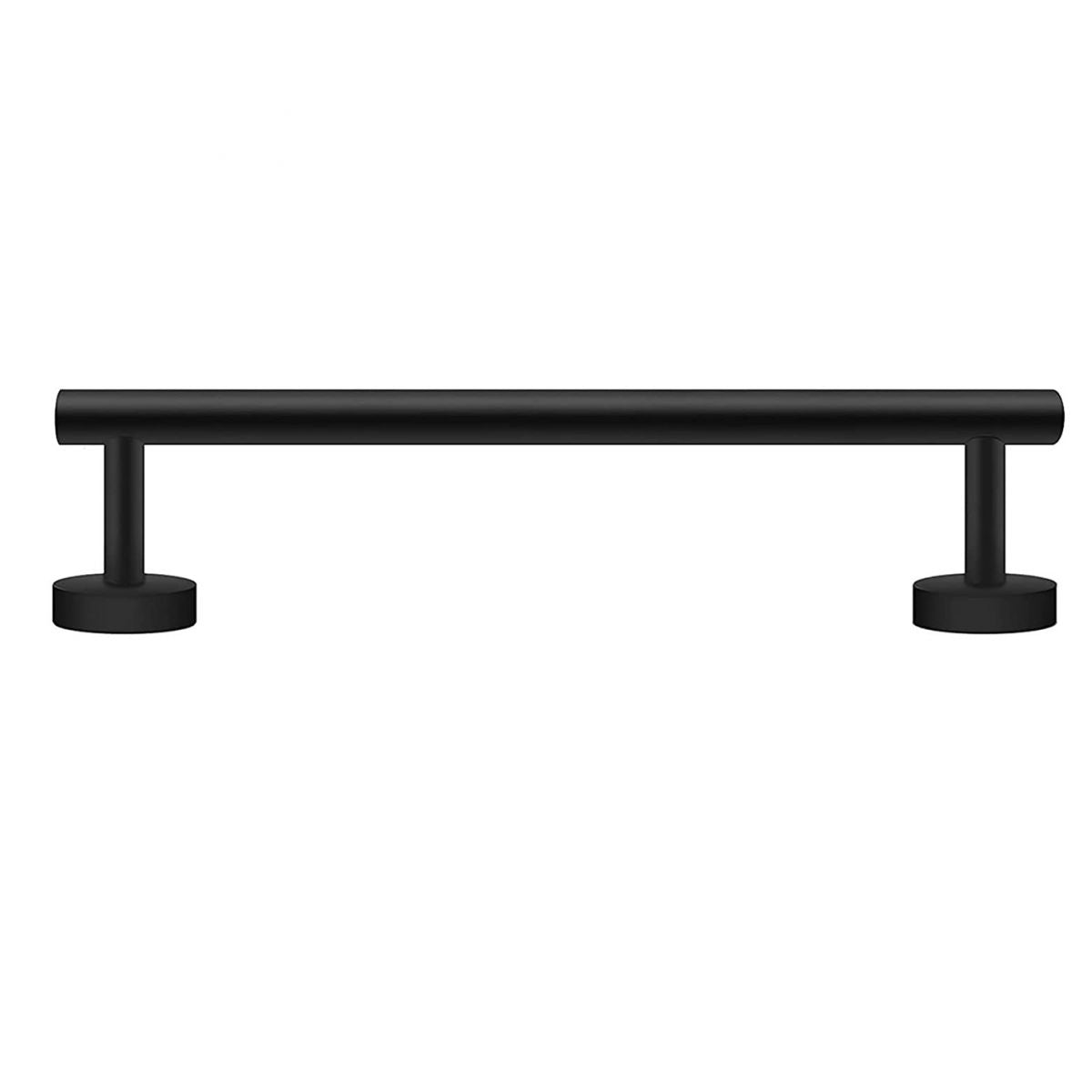 Matte Black Bathroom Hardware Set Stainless Steel Towel Bar/Paper Holder/Robe Hooks