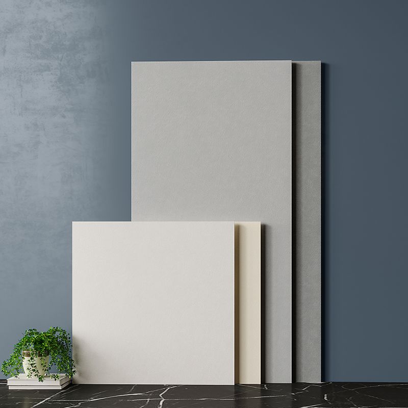 Solid Color Singular Tile Modern Matte Rectangular Floor Tile