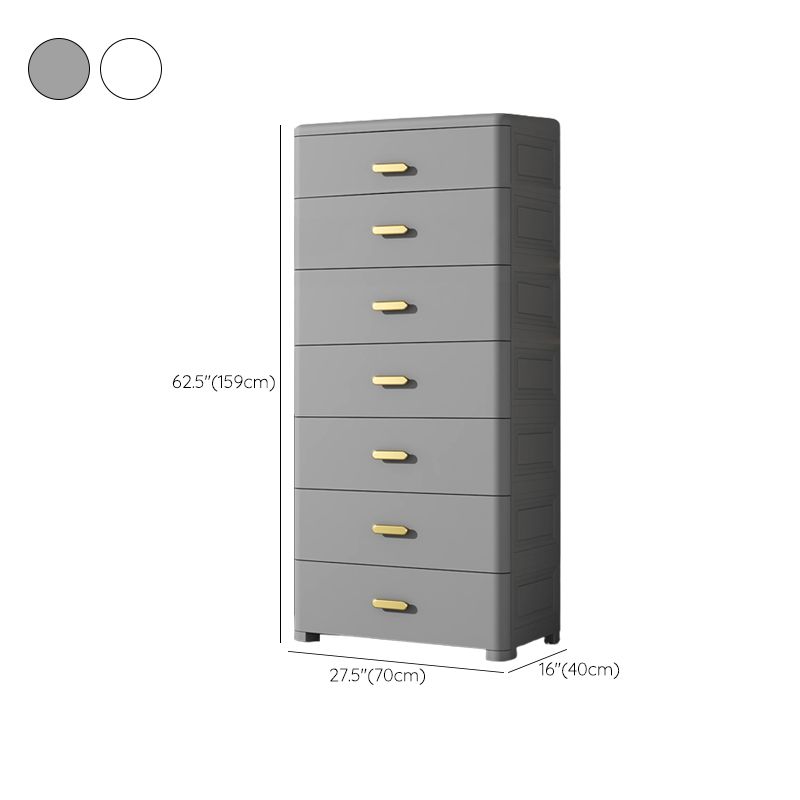 Plastic Wardrobe Closet Contemporary Bedroom Armoire with Drawers