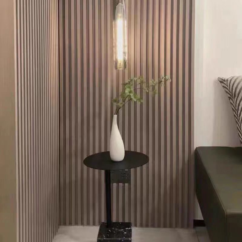 Modern Wood Paneling Smooth Wall Interior Wood Plank Set of 5