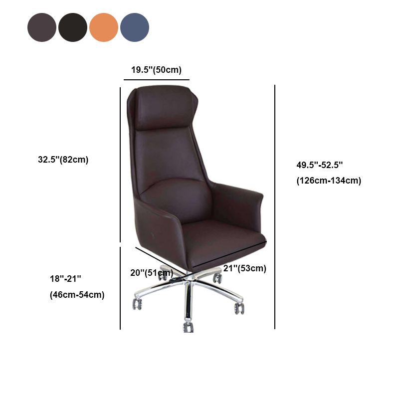 Contemporary Adjustable Executive Chair High Back Managers Chair