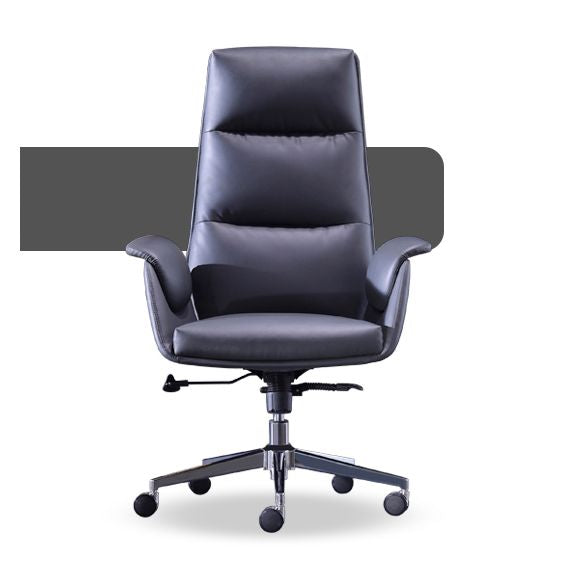 Office High Back Managers Chair Modern Armless Upholstered Executive Chair