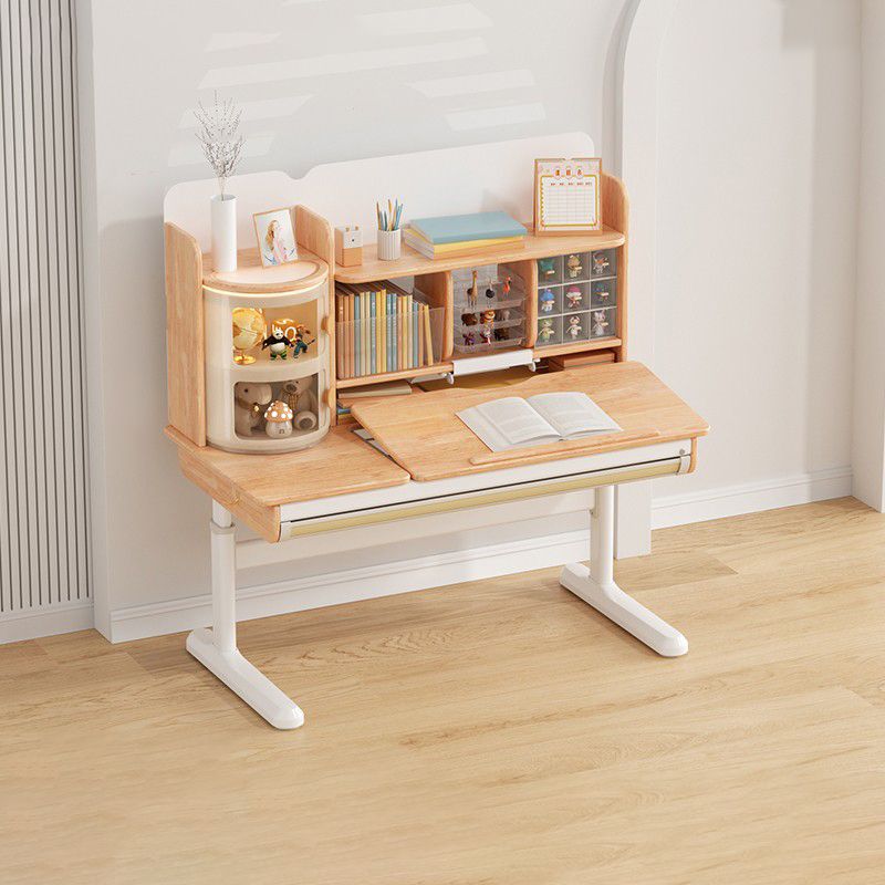 Home Drawing Desk Ergonomic Writing Desk with with Storage Drawer