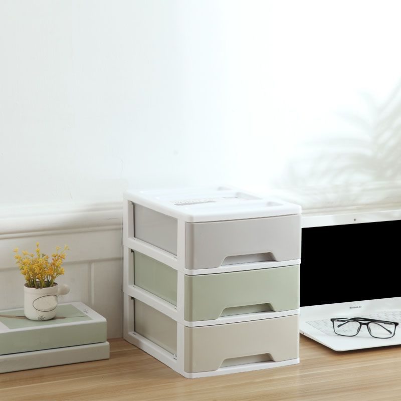 Modern Plastic Cabinet Drawers Storage Filing Cabinet for Office