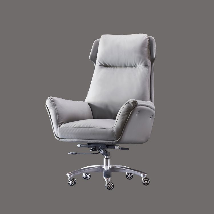 Modern Executive Swivel Office Chair High Back Armless Managers Chair