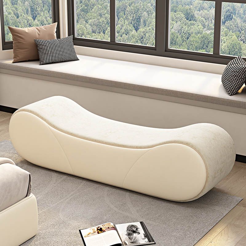 Modern Seating Bench Bedroom Bench with Upholstered , 19.5-inch Width