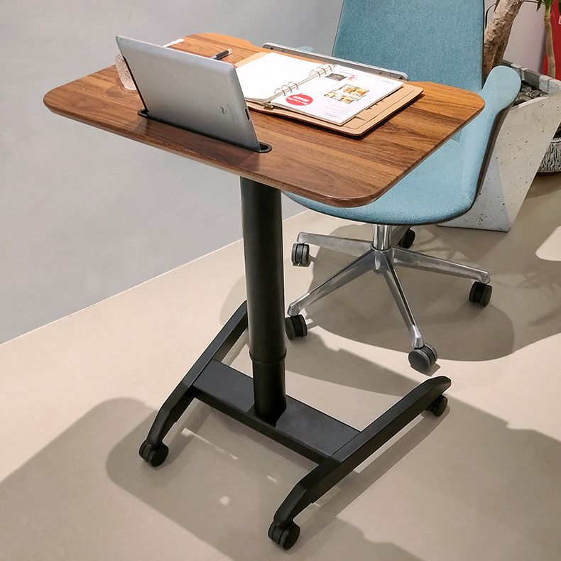 Engineered Wood Adjustable Computer Desk Folding Kids Study Desk