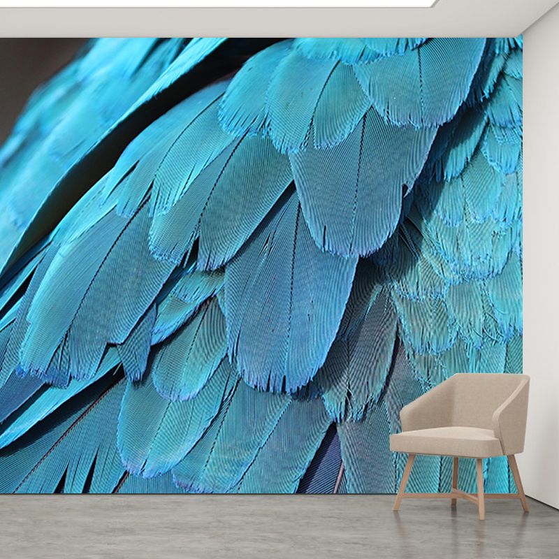 Decorative Wall Mural Feather Printed Living Room Wall Mural