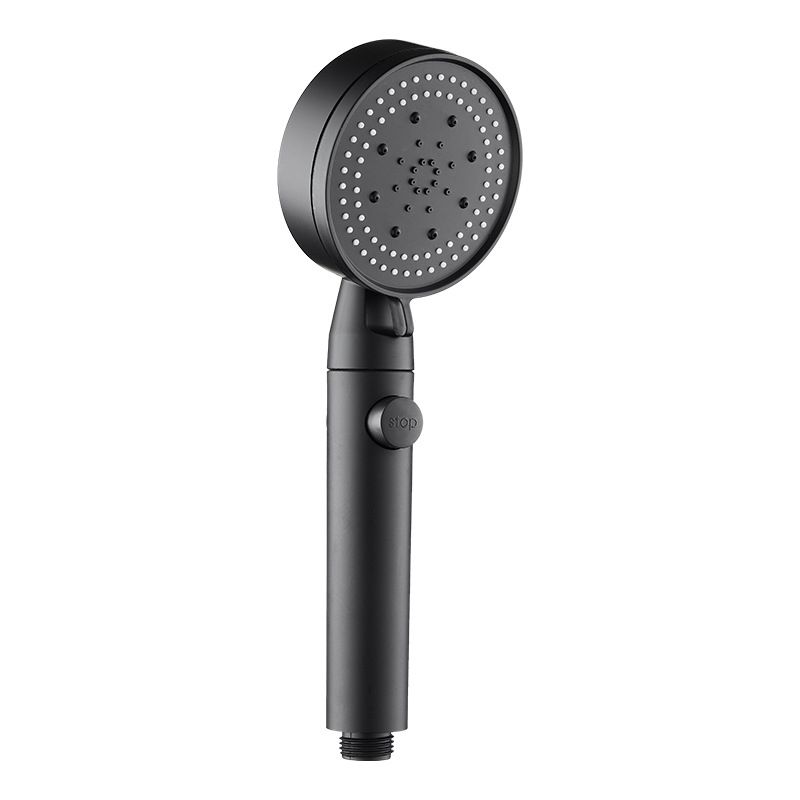 Plastic Handheld Shower Head Wall-mounted Shower Head with Adjustable Spray Pattern