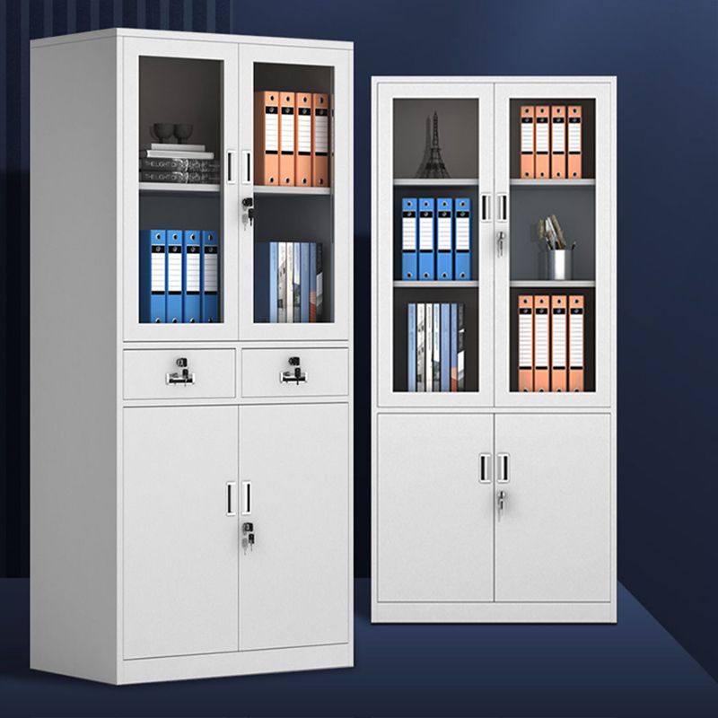 Vertical Filing Cabinet Fire-Resistant File Cabinet with Storage