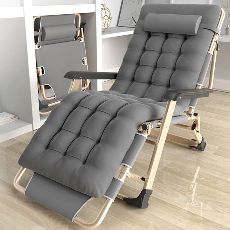 Modern & Contemporary Standard Recliner Metal Solid Color Indoor Recliner Chair