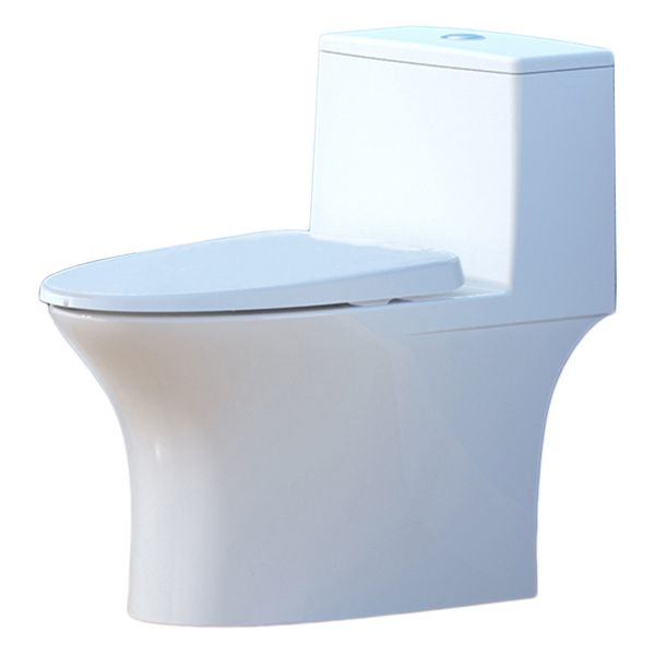 Traditional Toilet Bowl One Piece Toilet Floor Mounted Siphon Jet Toilet