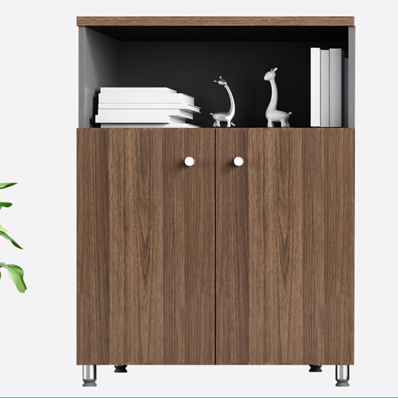 Nordic Style File Cabinet Solid Wood Frame Vertical File Cabinet