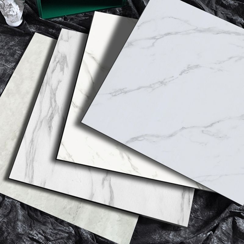 Peel and Stick PVC Flooring Low Gloss Imitation Marble Waterproof Vinyl Flooring