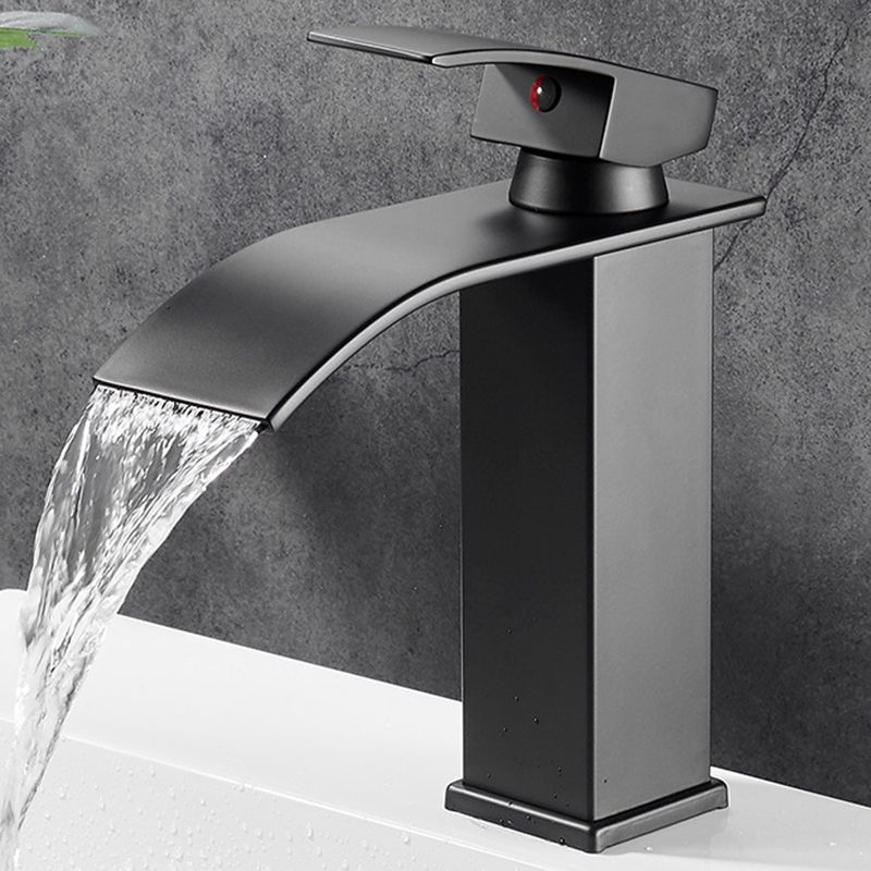 Vessel Sink Faucets One Lever Handle Modern Faucets for Bathroom