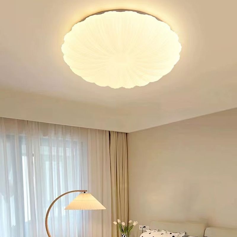 Modernism Flush Mount Lighting LED White Ceiling Light for Bedroom