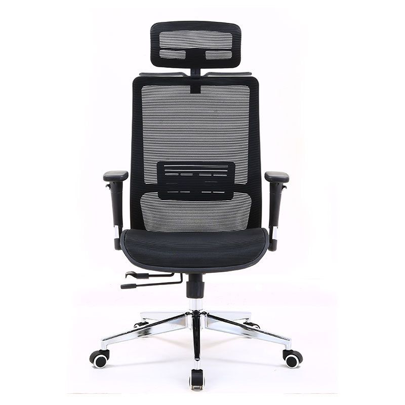 Modern Desk Chair Mesh Computer Chair Conference Chair in Black