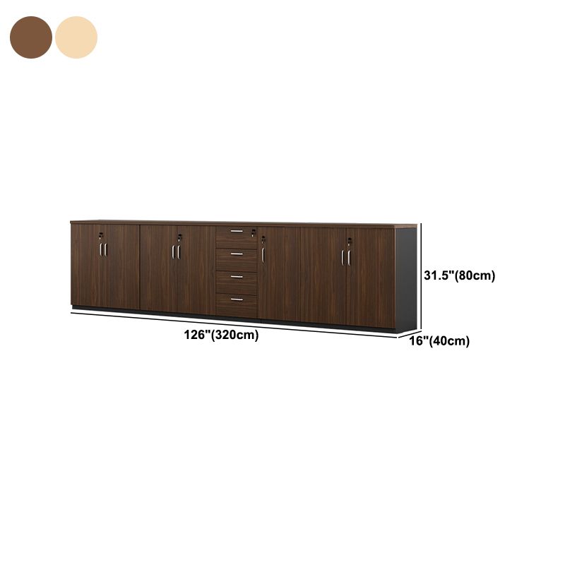 Modern Cabinet Wood with Locking Drawers and Storage Lateral File Cabinet