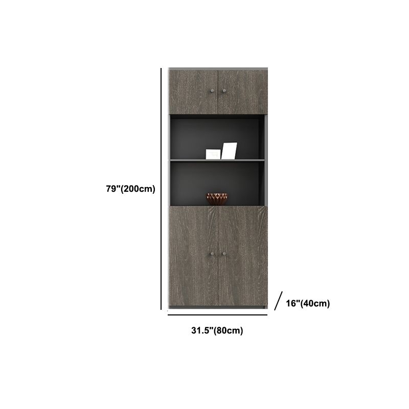 Contemporary File Cabinets Solid Wood Frame Vertical File Cabinet