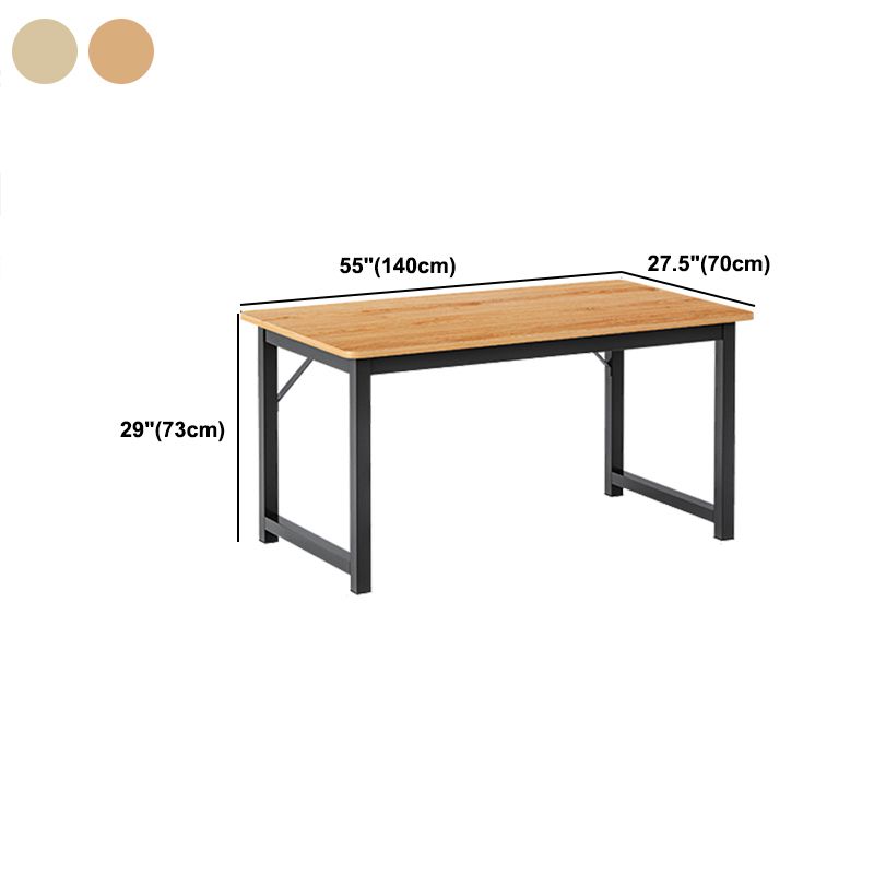 Contemporary Style Office Desk Rectangular Writing Desk for Home and Office