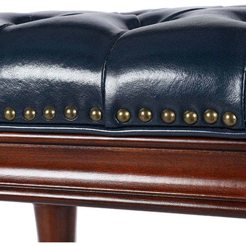 16.1" Wide Upholstered Seating Bench Traditional Entryway and Bedroom Bench with Cushioned