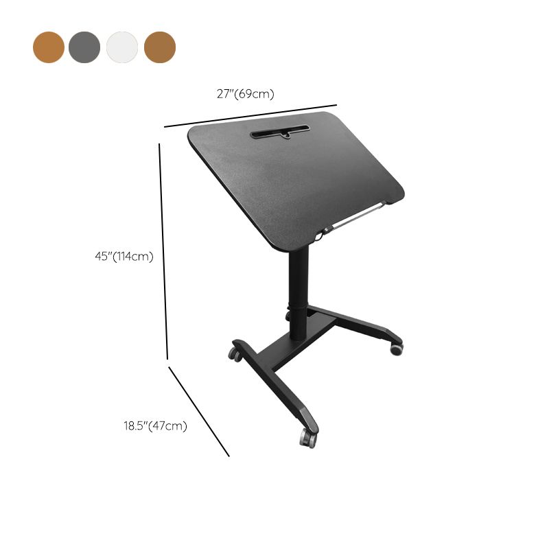 Engineered Wood Adjustable Computer Desk Folding Kids Study Desk