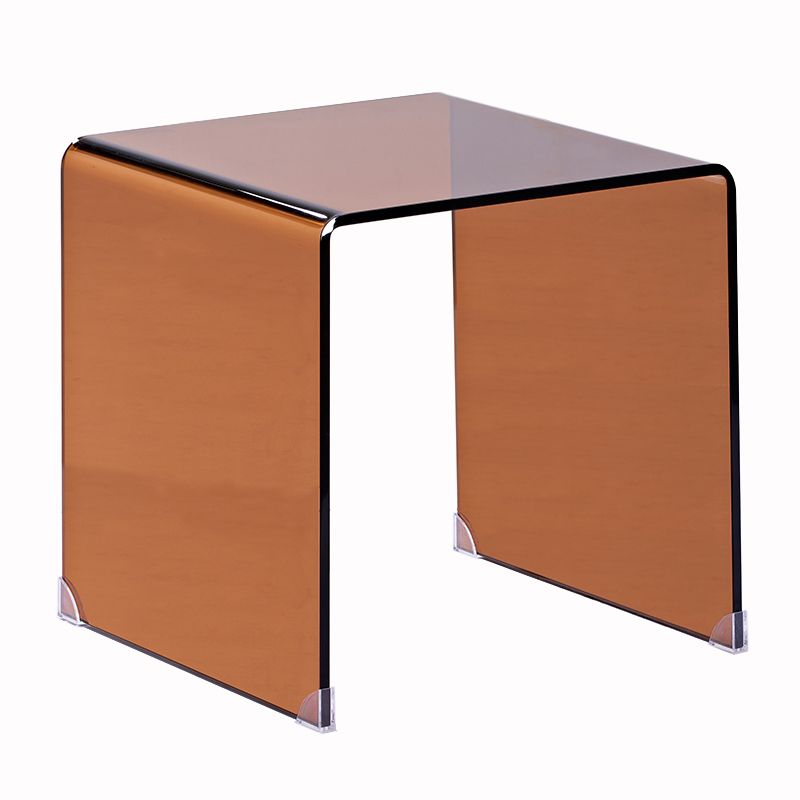 Contemporary Bedside Cabinet Glass Bed Nightstand Nightstand for Bedroom