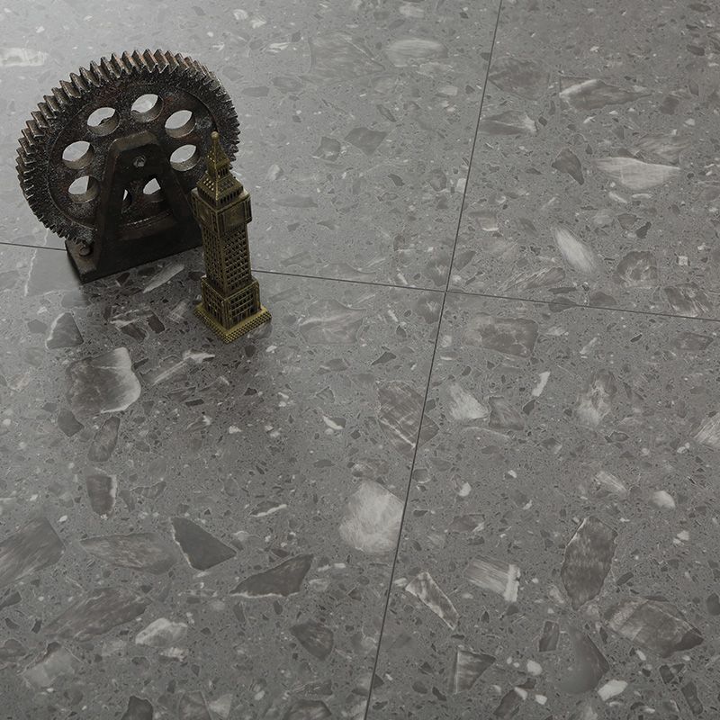 Square Laminate Floor Waterproof Click Lock Marble Pattern Modern Laminate Flooring