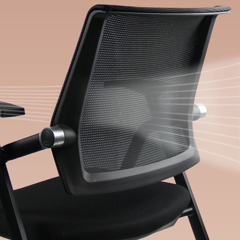 Contemporary Conference Chair Metal Ergonomic Mesh Office Chair