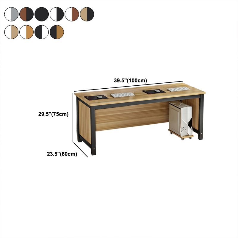 Industrial Office Desk Manufactured Wood Computer Desk for Home and Office