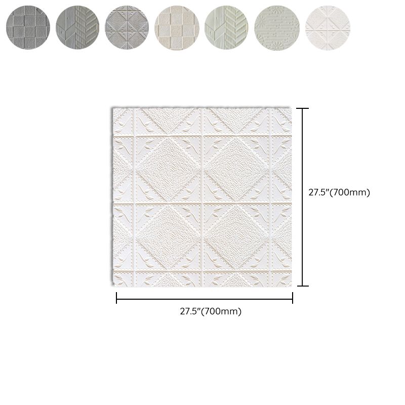 Modern Wall Paneling 3D Embossed PVC Self-Adhesive Waterproof Wall Access Panel