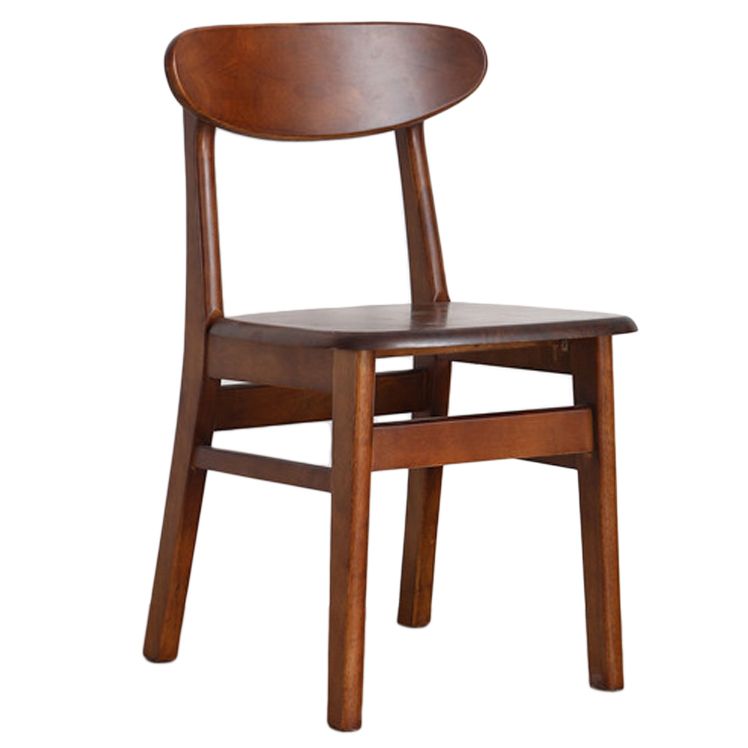 Contemporary Style Chairs Armless Chairs for Kitchen with Wood Legs