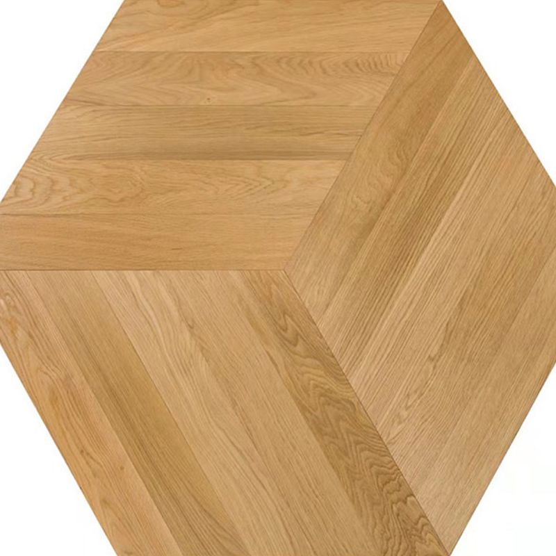 Traditional Wood Tile Wire Brushed Parquet Click-Locking Wood Floor Planks