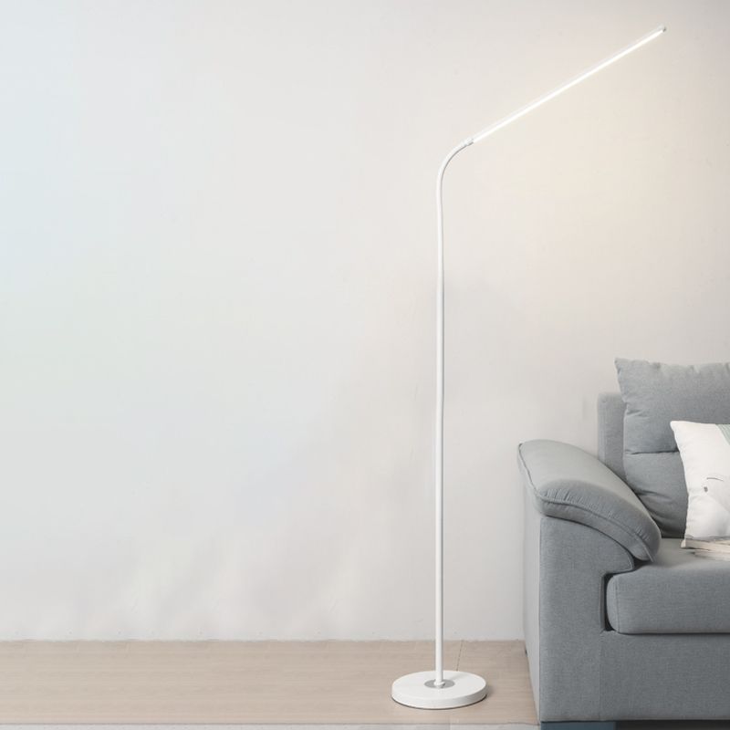 Forme linéaire Métal Light Style moderne de style moderne 1 Light Floor monté au sol