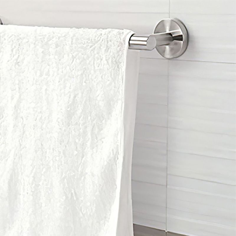 Metal Simple Bathroom Accessory as Individual or as a Set in Silver