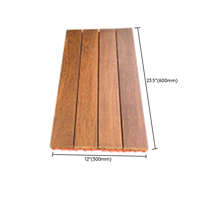 Smooth Birch Floor Tile Water Resistant Click Lock Wooden Floor for Living Room