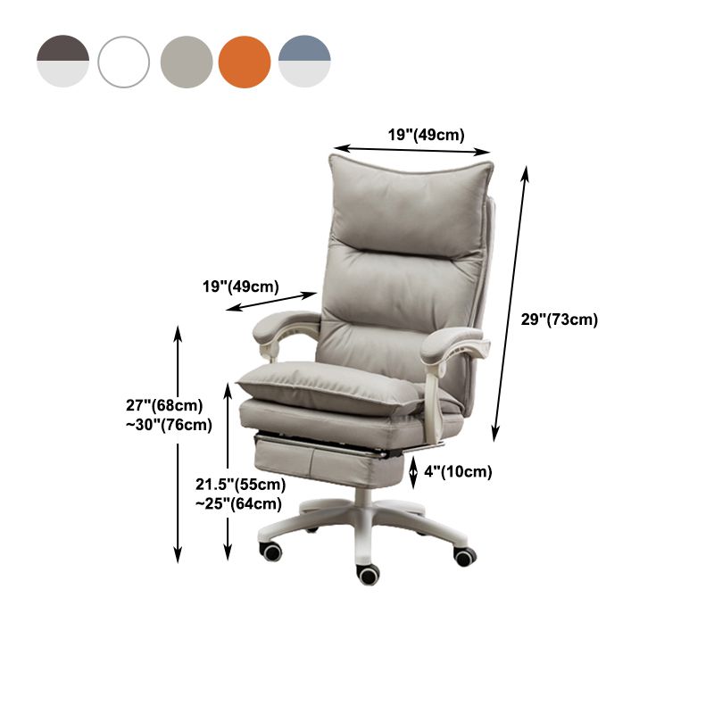 Modern Office Chair with High Back Executive Desk Chair with Padded Arms