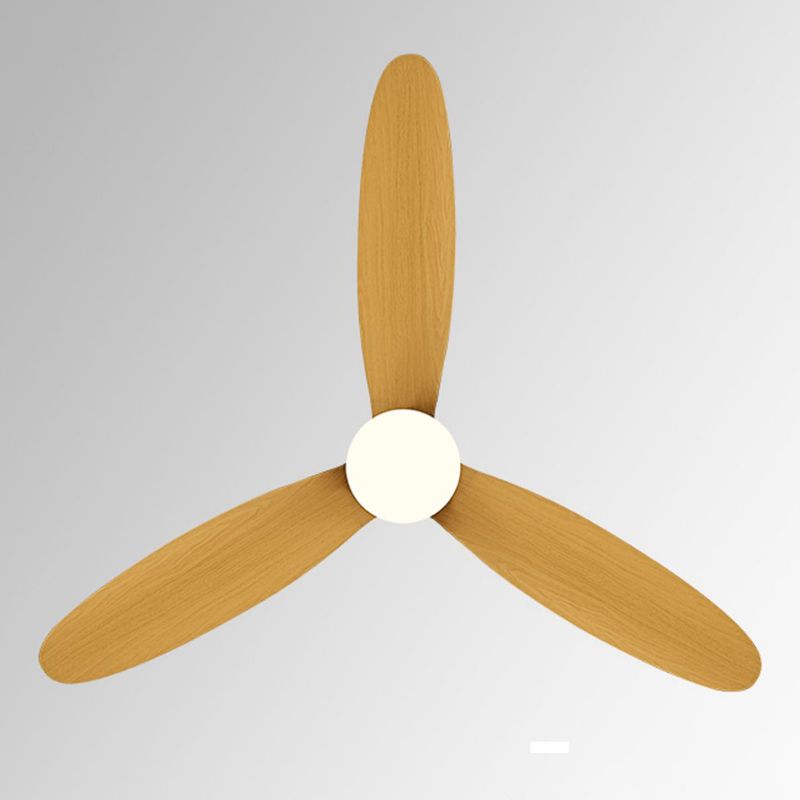 Fan Shape Metal Ceiling Fan Modern Style 1-Light Ceiling Mount Fans Fixture