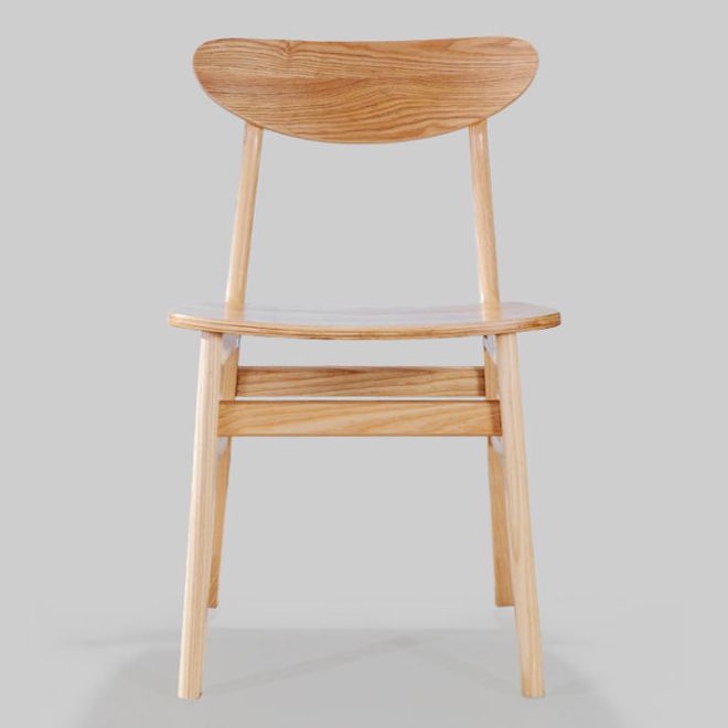 Contemporary Style Chairs Armless Chairs for Kitchen with Wood Legs