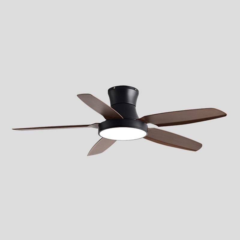 Contemporary Ceiling Fan Lighting with Metal for Dining Room