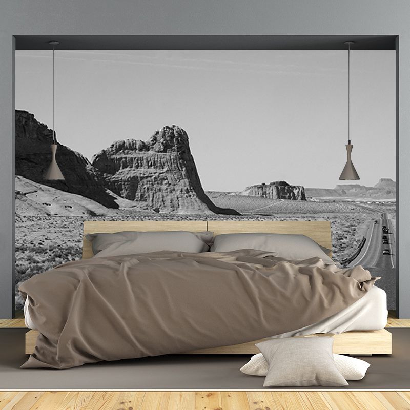 Highway Decorative Photography Wall Mural Sitting Room Wallpaper