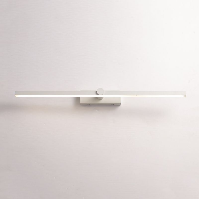 Modern Style Linear Shape Wall Lighting Metal 1 Light Wall Lights for Bathroom